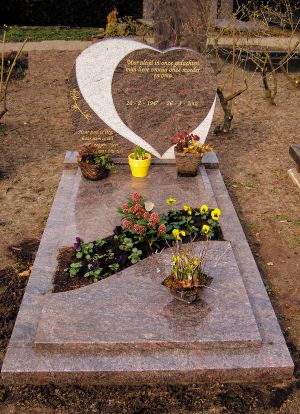 Enkel monument Paradiso graniet (EM013) Enkel monument Paradiso graniet (EM013)